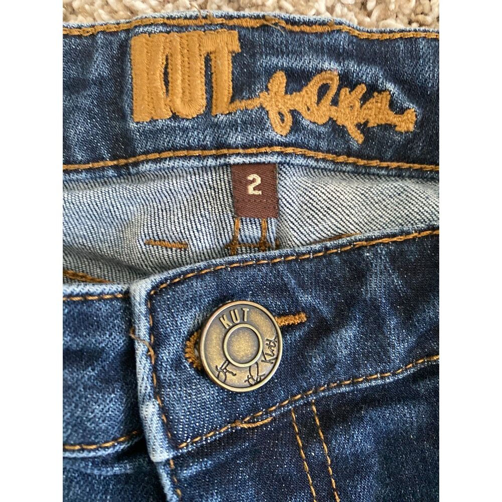Kut From the Kloth Skinny Slim Womens Size 2 Blue Jeans - Picture 3 of 7
